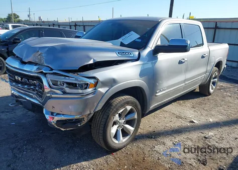 2019 Ram 1500 Limited 4X2 5'7 Box из США, поврежденный, VIN 1C6RREHT6KN502601